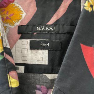 AUTH Gucci Fitted Mens Designer Shirt